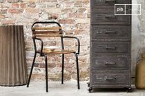 Silla industrial con brazos Mistral